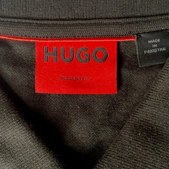 HUGO BOSS Men's Donian Regular-Fit Logo Print Polo Shirt. BRAND NEW! Size: XL. - Picture 5 of 8